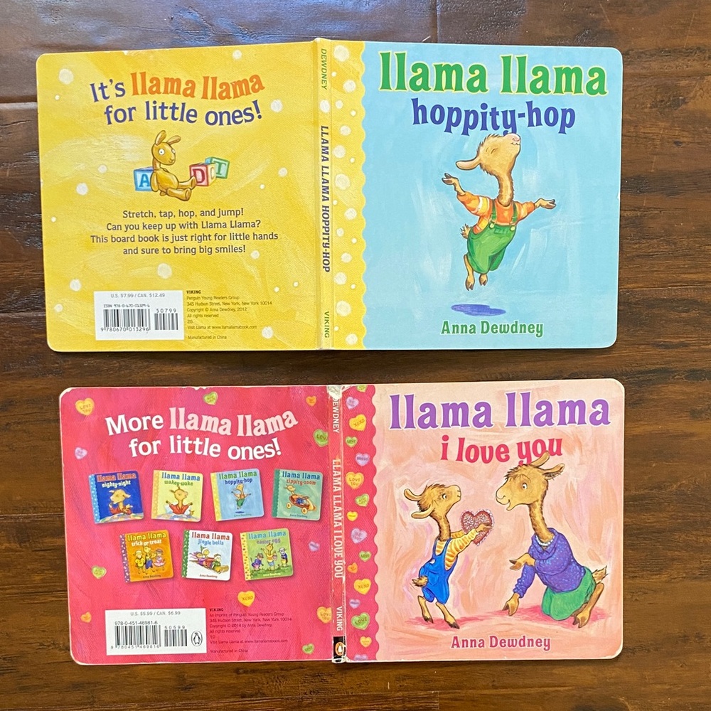 5/$10 Kids Books | Llama Llama Board Books - Hoppity-Hop & I Love You - Picture 2 of 10